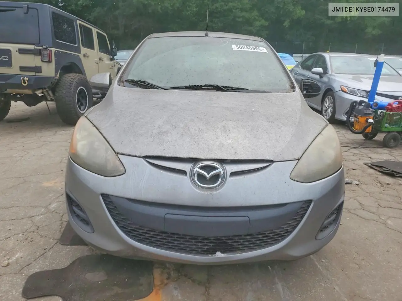 2014 Mazda Mazda2 Sport VIN: JM1DE1KY8E0174479 Lot: 58840966