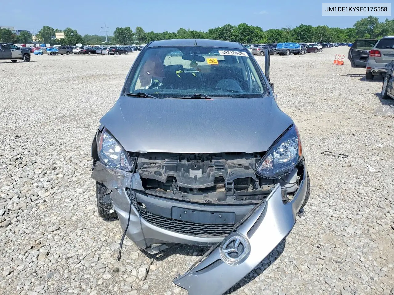 2014 Mazda Mazda2 Sport VIN: JM1DE1KY9E0175558 Lot: 59315806