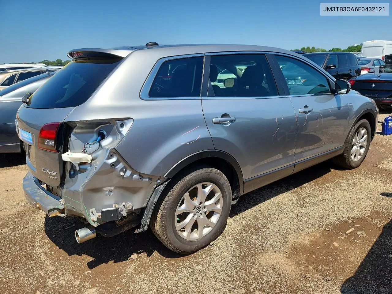 2014 Mazda Cx-9 Touring VIN: JM3TB3CA6E0432121 Lot: 59832646