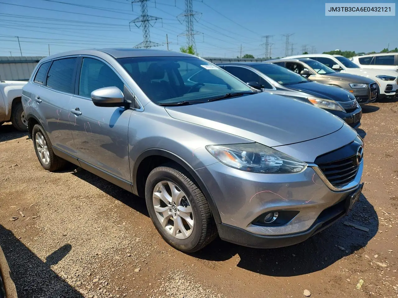 2014 Mazda Cx-9 Touring VIN: JM3TB3CA6E0432121 Lot: 59832646
