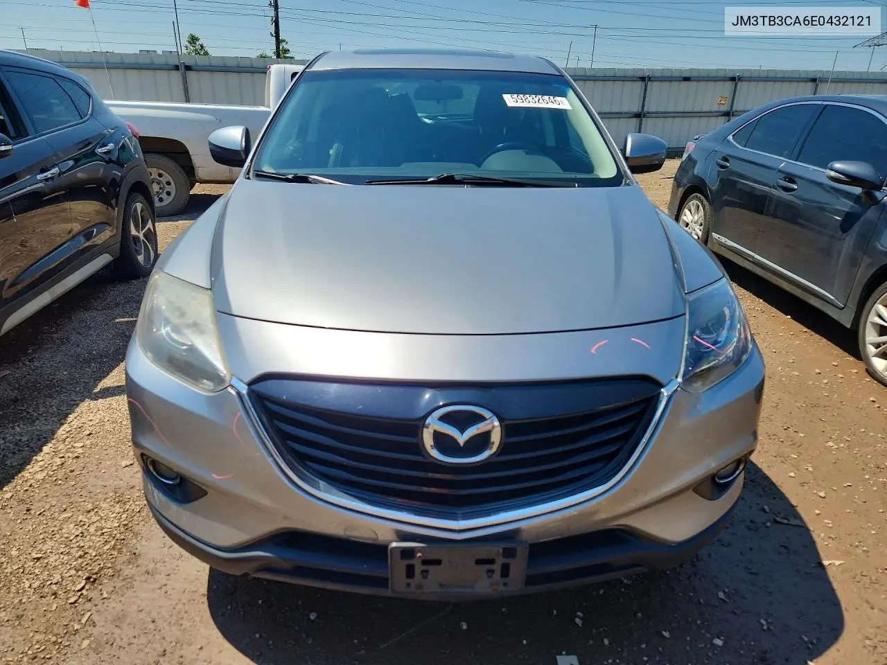 2014 Mazda Cx-9 Touring VIN: JM3TB3CA6E0432121 Lot: 59832646
