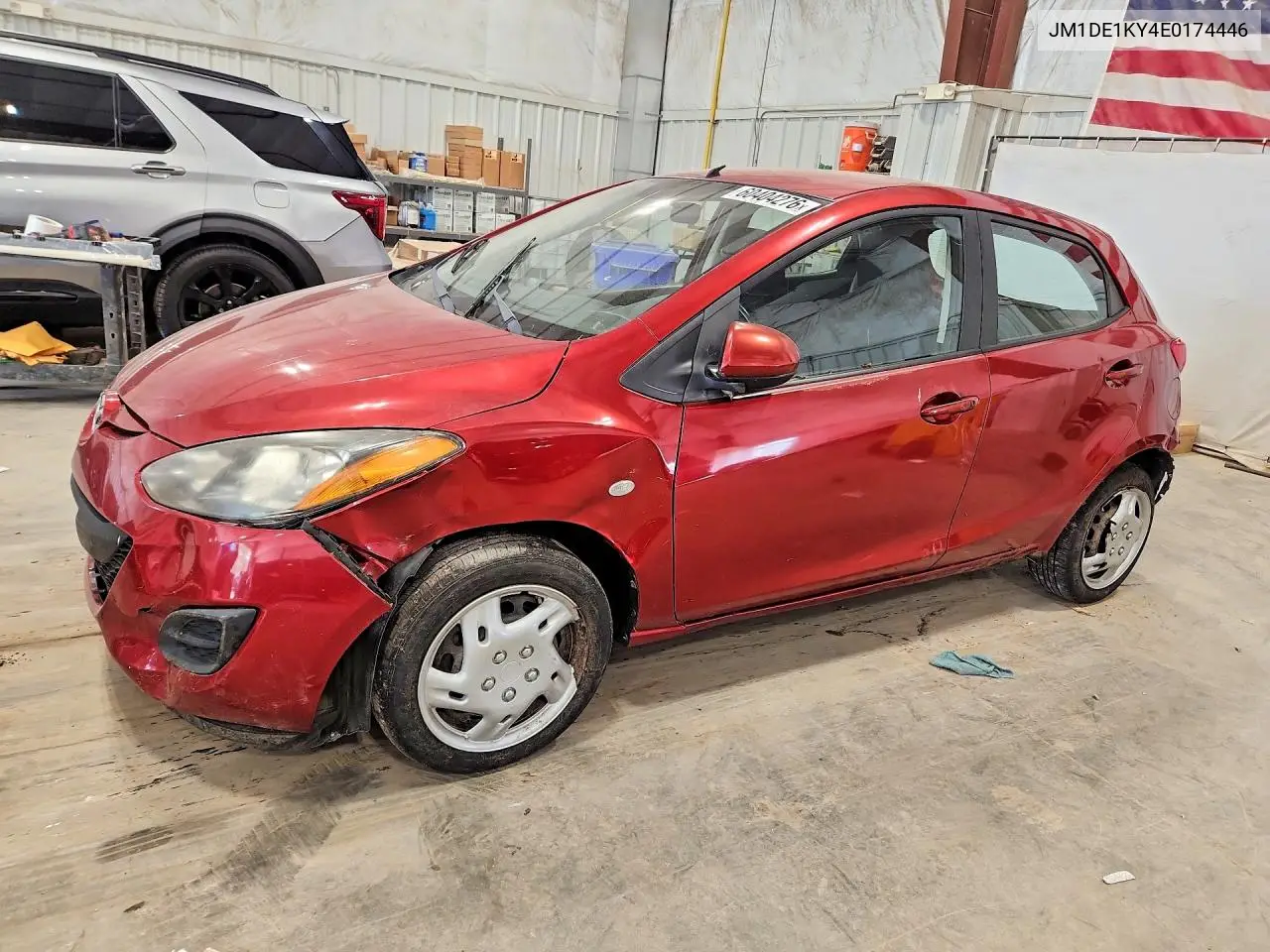 2014 Mazda Mazda2 Sport VIN: JM1DE1KY4E0174446 Lot: 60404276