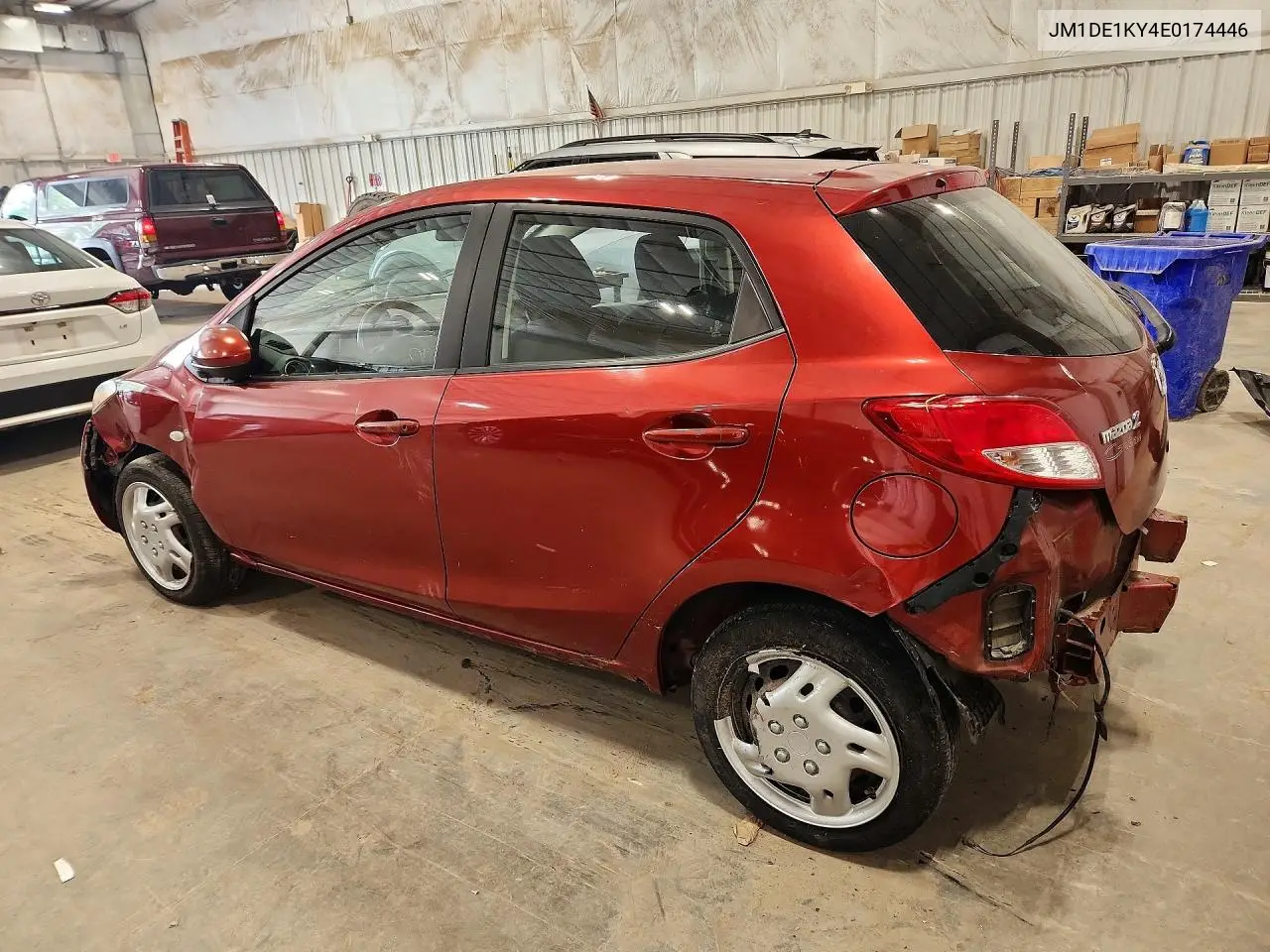 2014 Mazda Mazda2 Sport VIN: JM1DE1KY4E0174446 Lot: 60404276