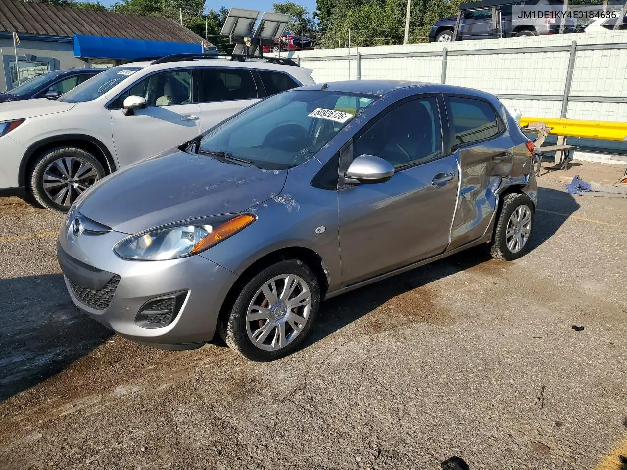 2014 Mazda Mazda2 Sport VIN: JM1DE1KY4E0184636 Lot: 60926126