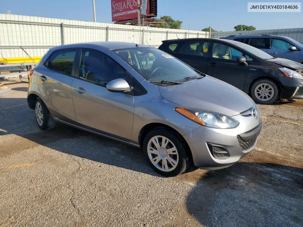 2014 Mazda Mazda2 Sport VIN: JM1DE1KY4E0184636 Lot: 60926126