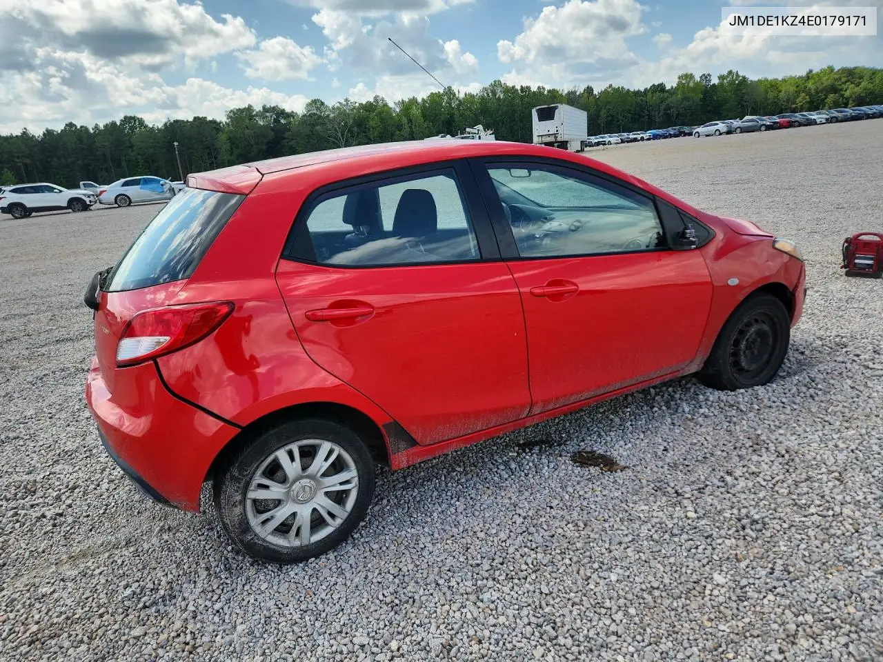 2014 Mazda Mazda2 Sport VIN: JM1DE1KZ4E0179171 Lot: 61034706
