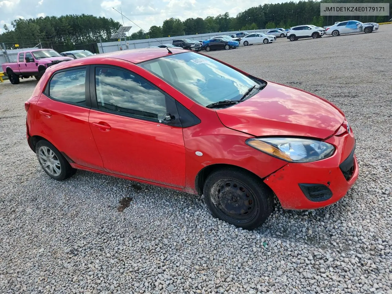 2014 Mazda Mazda2 Sport VIN: JM1DE1KZ4E0179171 Lot: 61034706