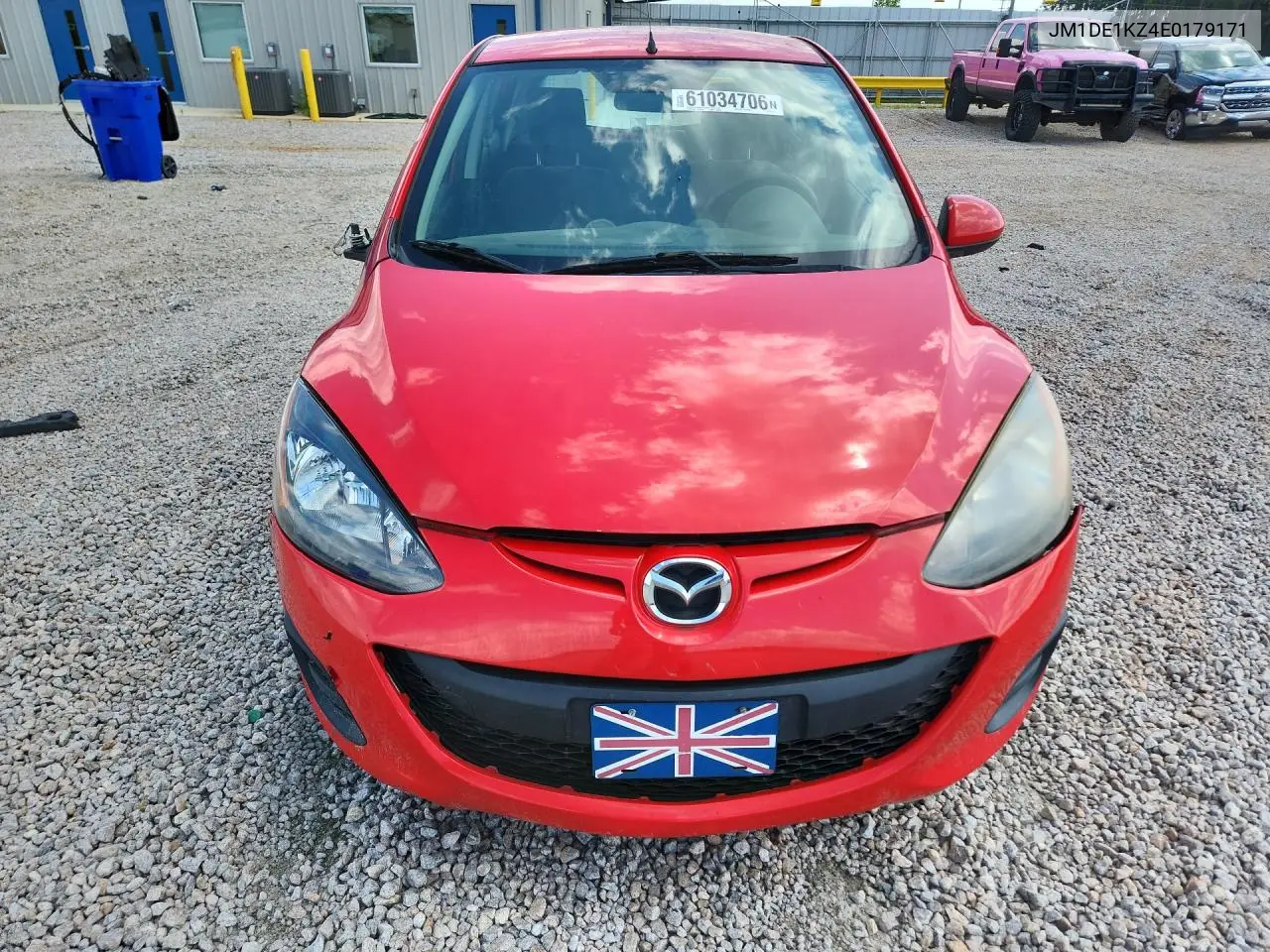 2014 Mazda Mazda2 Sport VIN: JM1DE1KZ4E0179171 Lot: 61034706