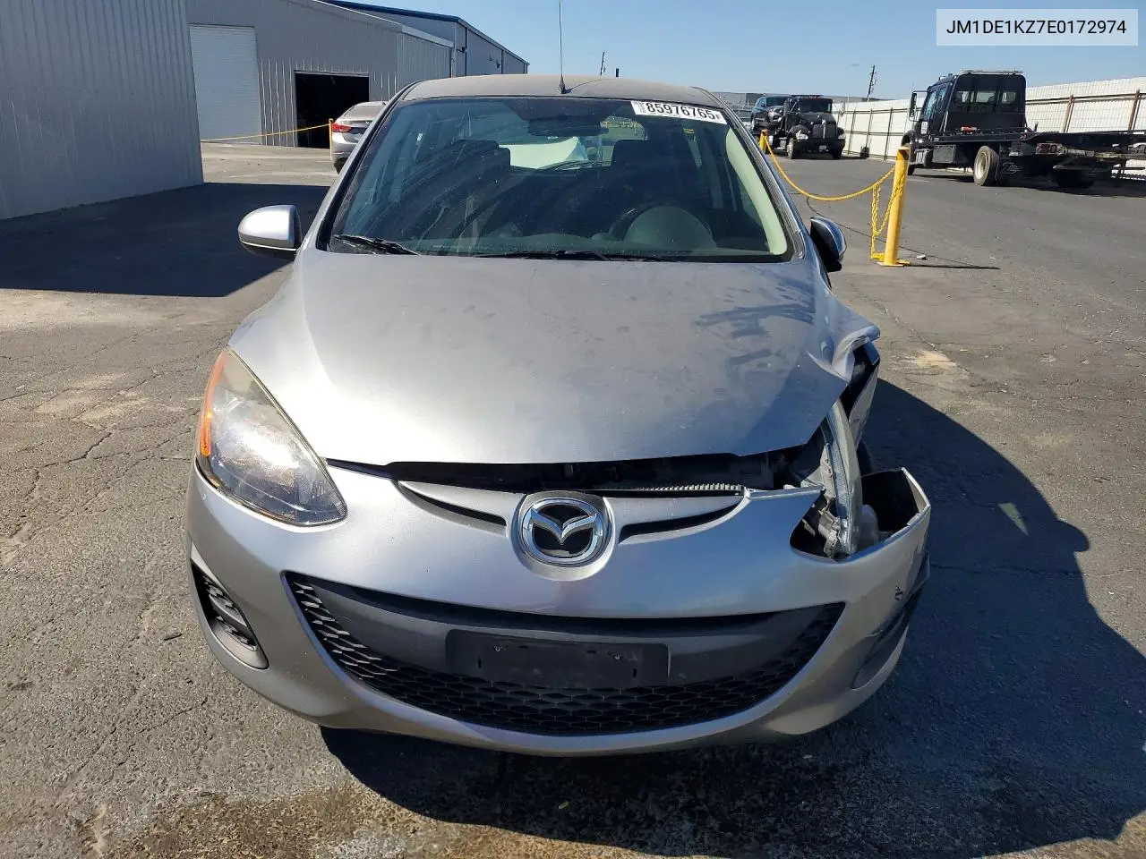 2014 Mazda Mazda2 Sport VIN: JM1DE1KZ7E0172974 Lot: 85976765