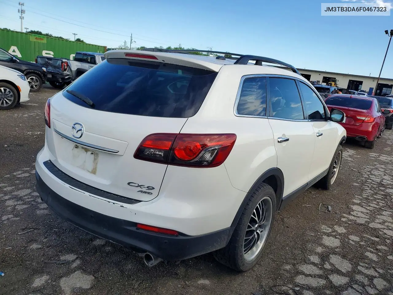 2015 Mazda Cx-9 Grand Touring VIN: JM3TB3DA6F0467323 Lot: 55939646