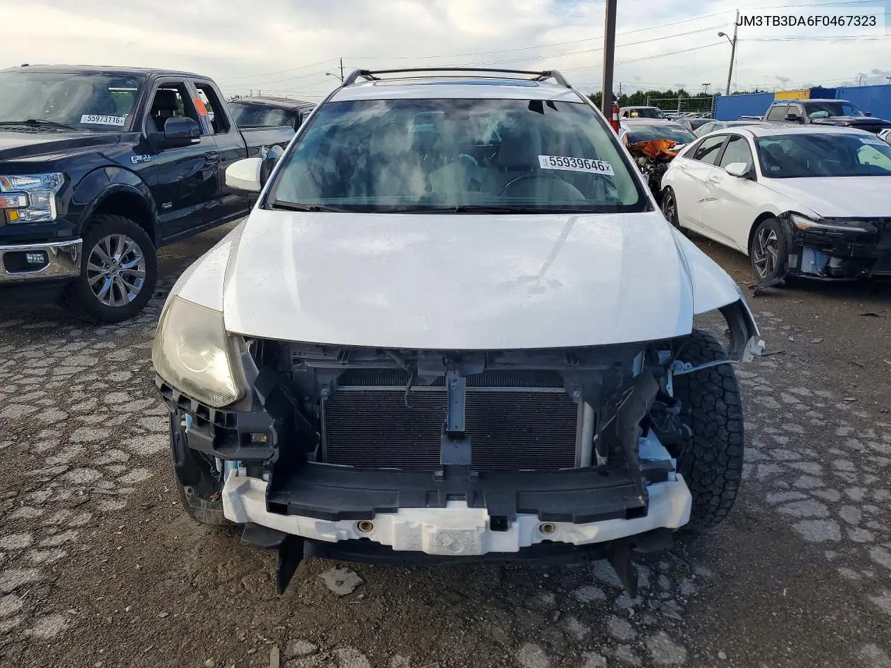 2015 Mazda Cx-9 Grand Touring VIN: JM3TB3DA6F0467323 Lot: 55939646