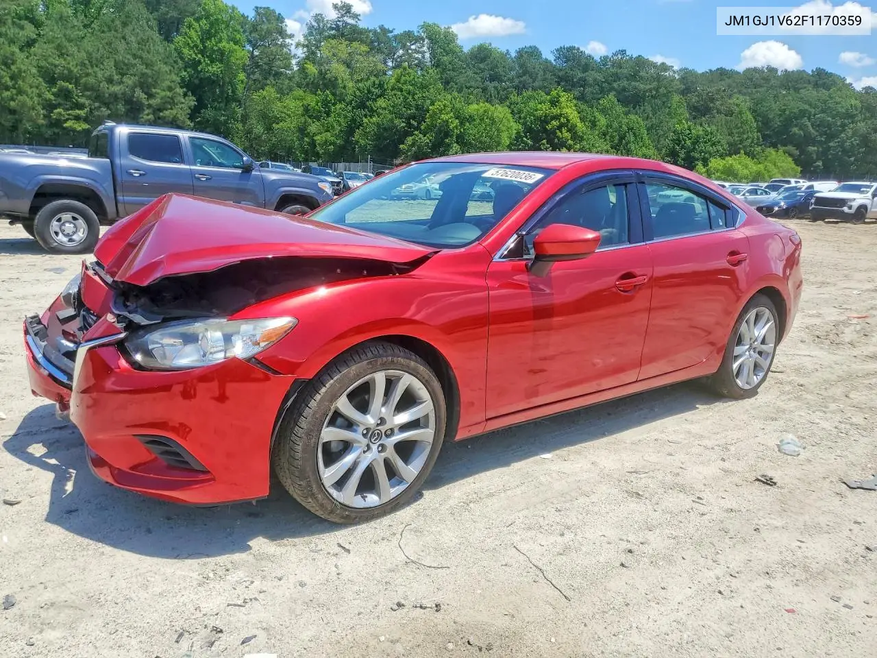 2015 Mazda 6 Touring VIN: JM1GJ1V62F1170359 Lot: 57620036