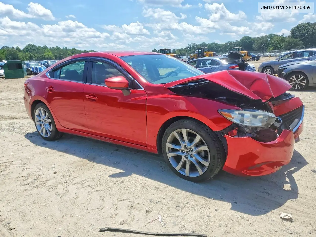 2015 Mazda 6 Touring VIN: JM1GJ1V62F1170359 Lot: 57620036