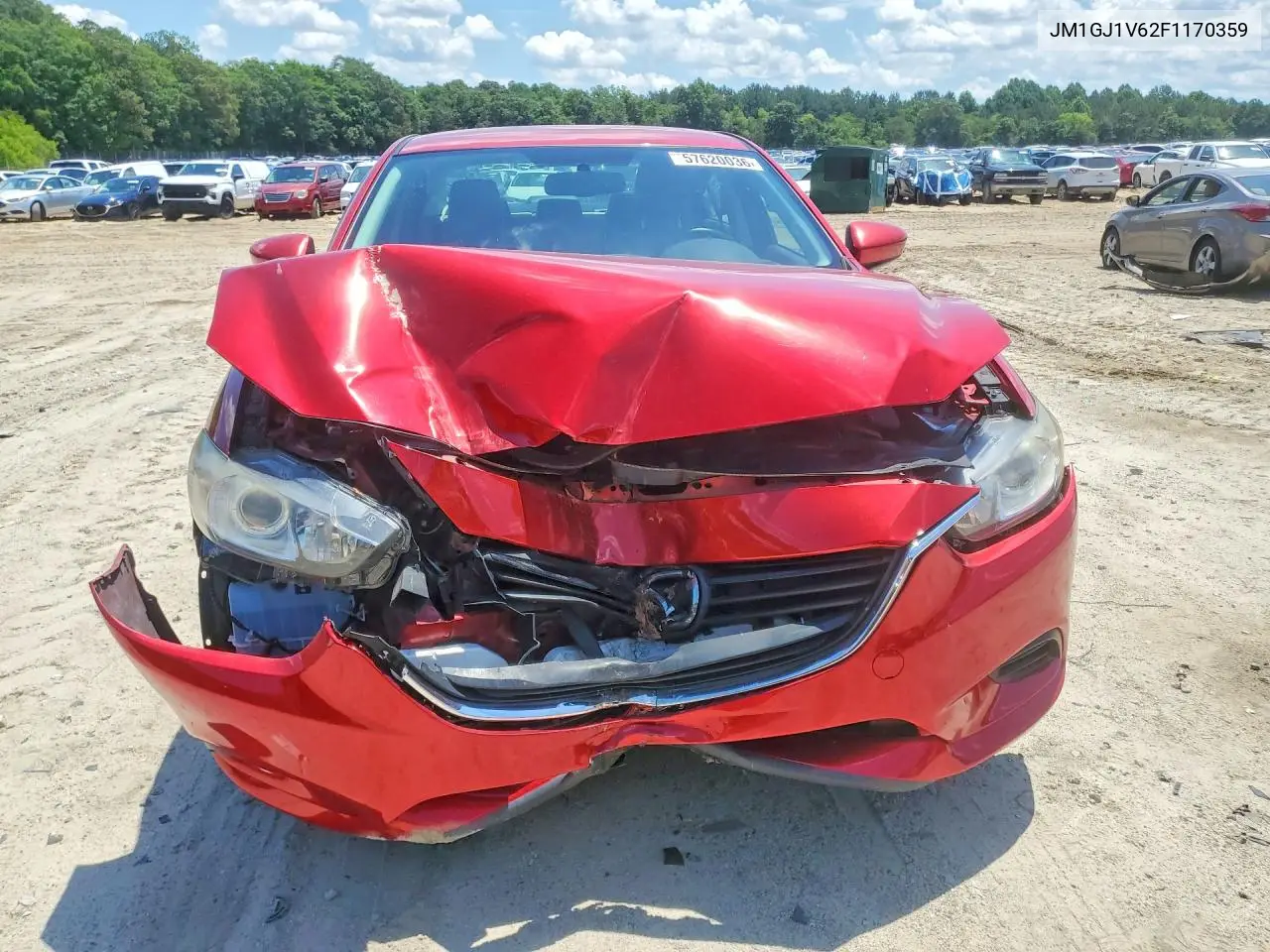 2015 Mazda 6 Touring VIN: JM1GJ1V62F1170359 Lot: 57620036