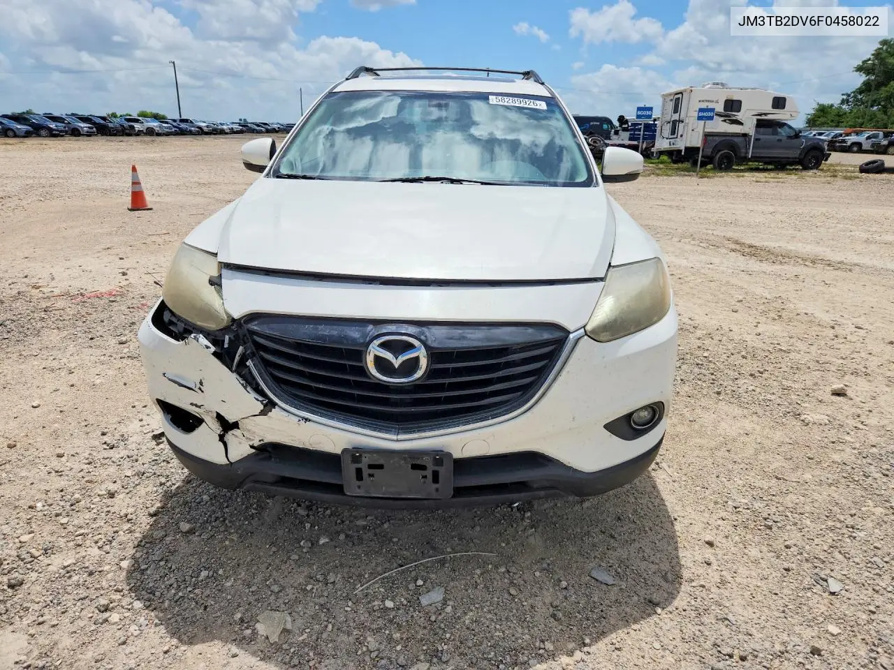 2015 Mazda Cx-9 Grand Touring VIN: JM3TB2DV6F0458022 Lot: 58289926