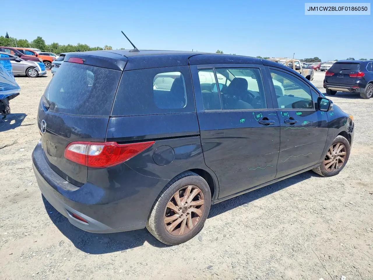 2015 Mazda 5 Sport VIN: JM1CW2BL0F0186050 Lot: 58468506