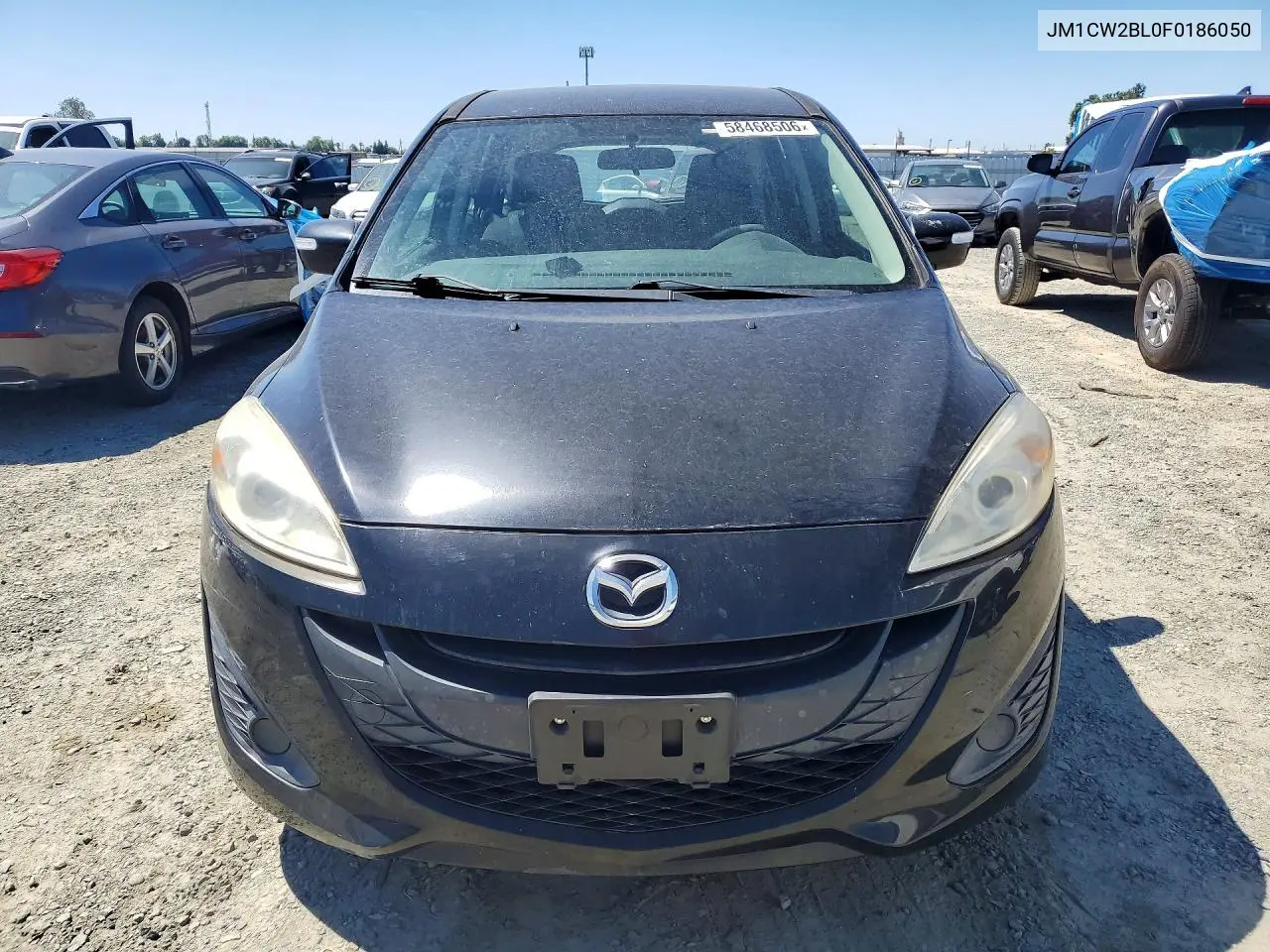 2015 Mazda 5 Sport VIN: JM1CW2BL0F0186050 Lot: 58468506