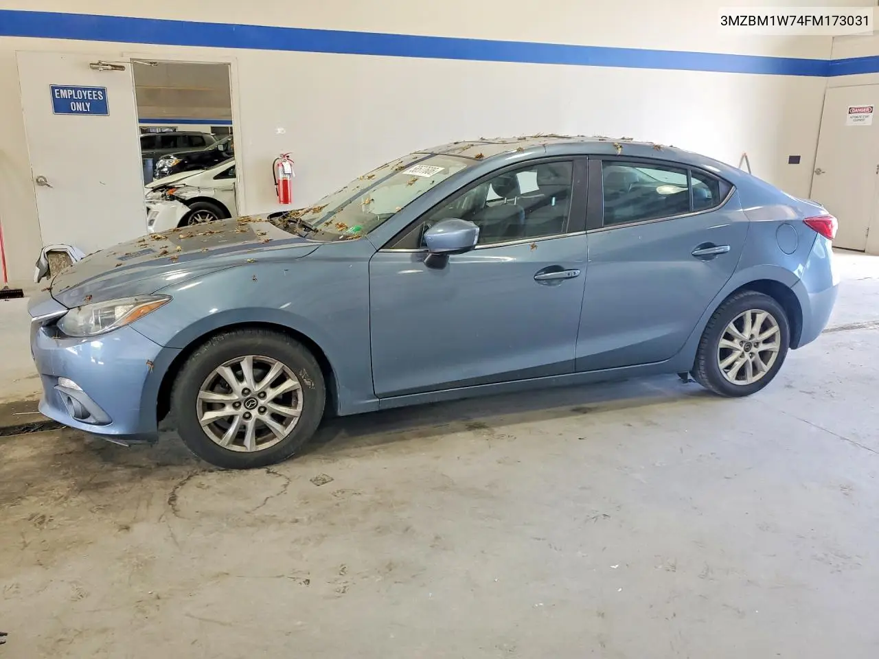 2015 Mazda 3 Grand Touring VIN: 3MZBM1W74FM173031 Lot: 58577606