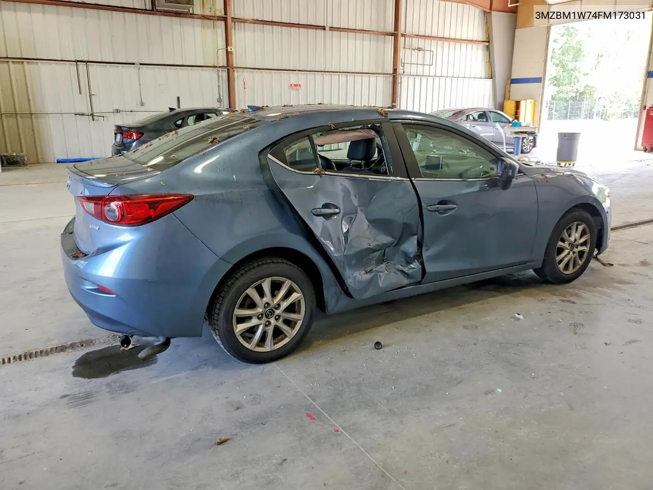 2015 Mazda 3 Grand Touring VIN: 3MZBM1W74FM173031 Lot: 58577606