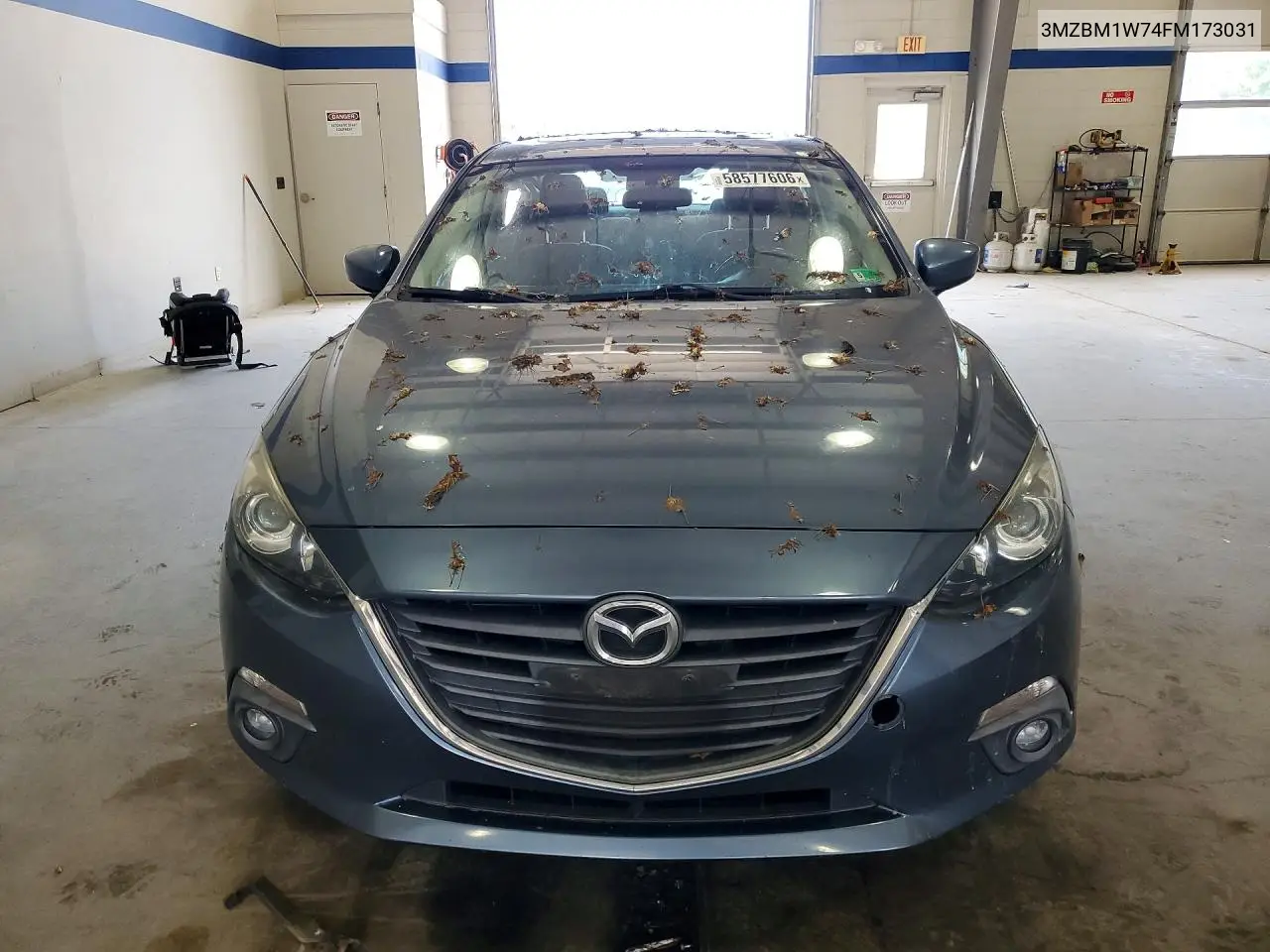 2015 Mazda 3 Grand Touring VIN: 3MZBM1W74FM173031 Lot: 58577606
