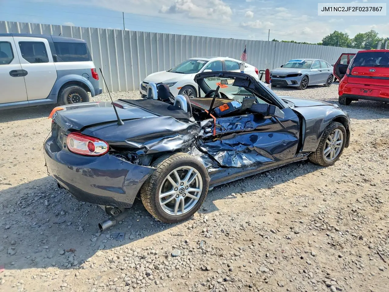 2015 Mazda Mx-5 Miata Sport VIN: JM1NC2JF2F0237867 Lot: 60210826
