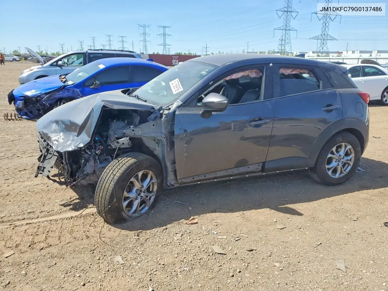 2016 Mazda Cx-3 Touring VIN: JM1DKFC79G0137486 Lot: 52760916