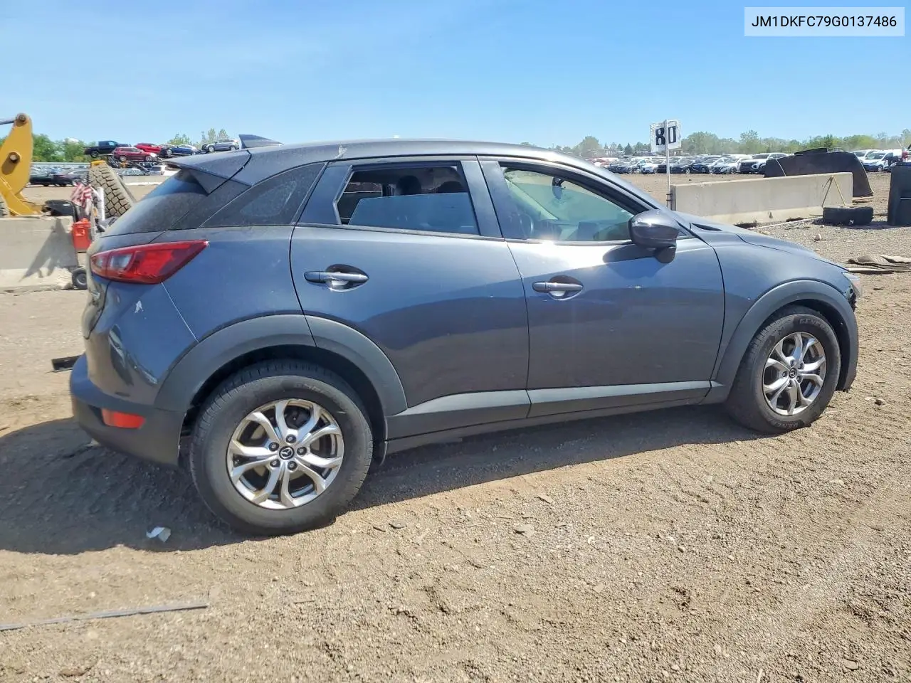 2016 Mazda Cx-3 Touring VIN: JM1DKFC79G0137486 Lot: 52760916