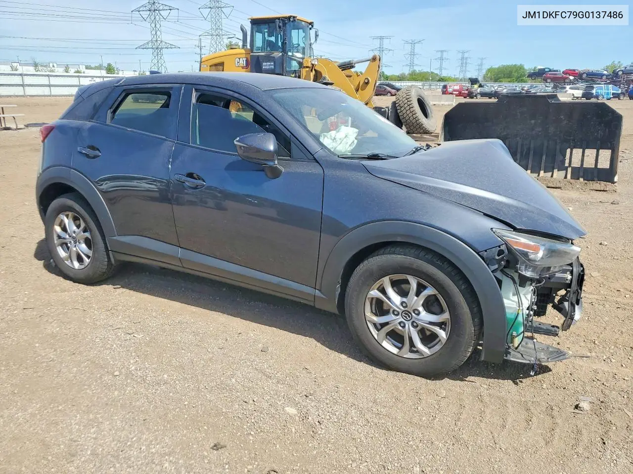 2016 Mazda Cx-3 Touring VIN: JM1DKFC79G0137486 Lot: 52760916