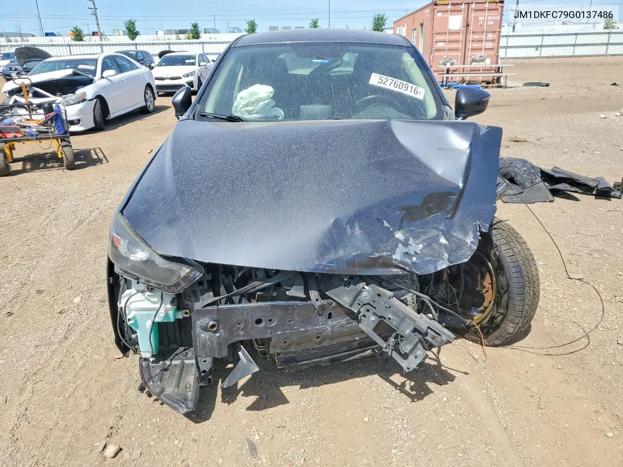2016 Mazda Cx-3 Touring VIN: JM1DKFC79G0137486 Lot: 52760916