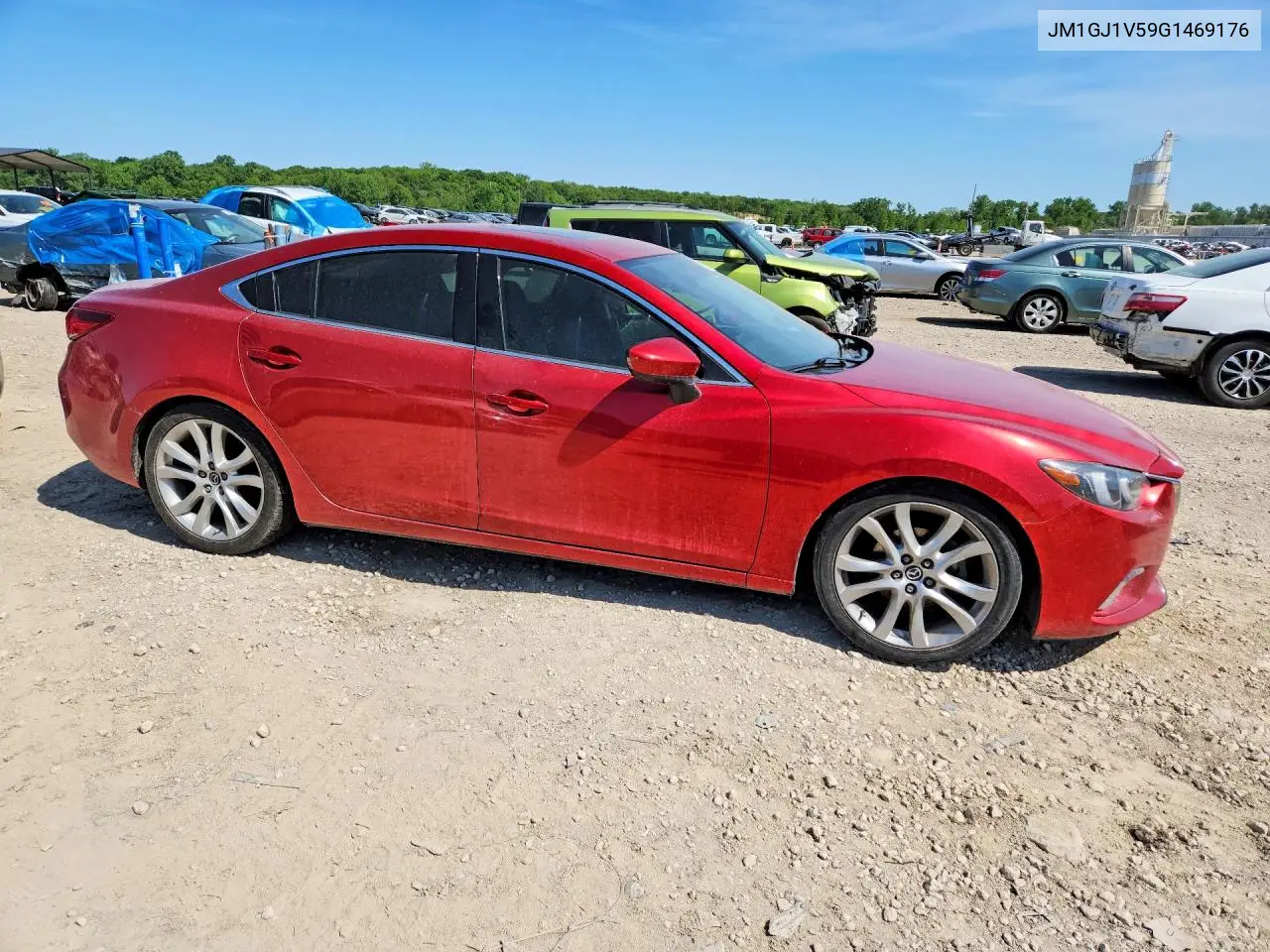 2016 Mazda 6 Touring VIN: JM1GJ1V59G1469176 Lot: 52872126