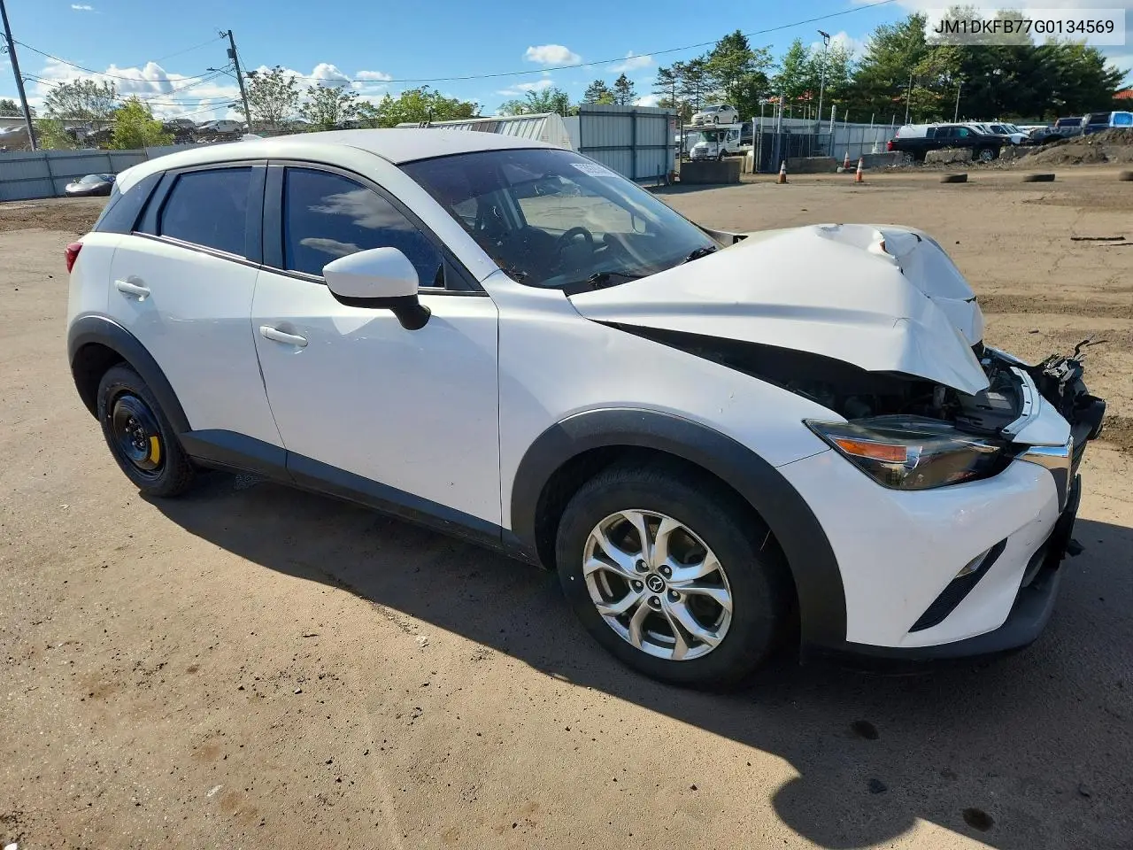2016 Mazda Cx-3 Sport VIN: JM1DKFB77G0134569 Lot: 53928046