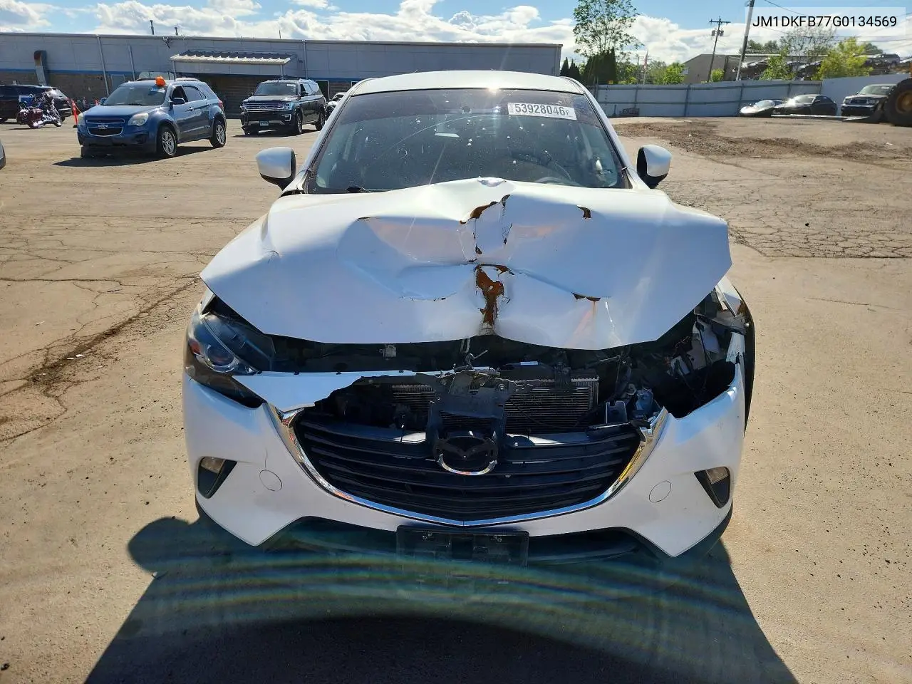 2016 Mazda Cx-3 Sport VIN: JM1DKFB77G0134569 Lot: 53928046