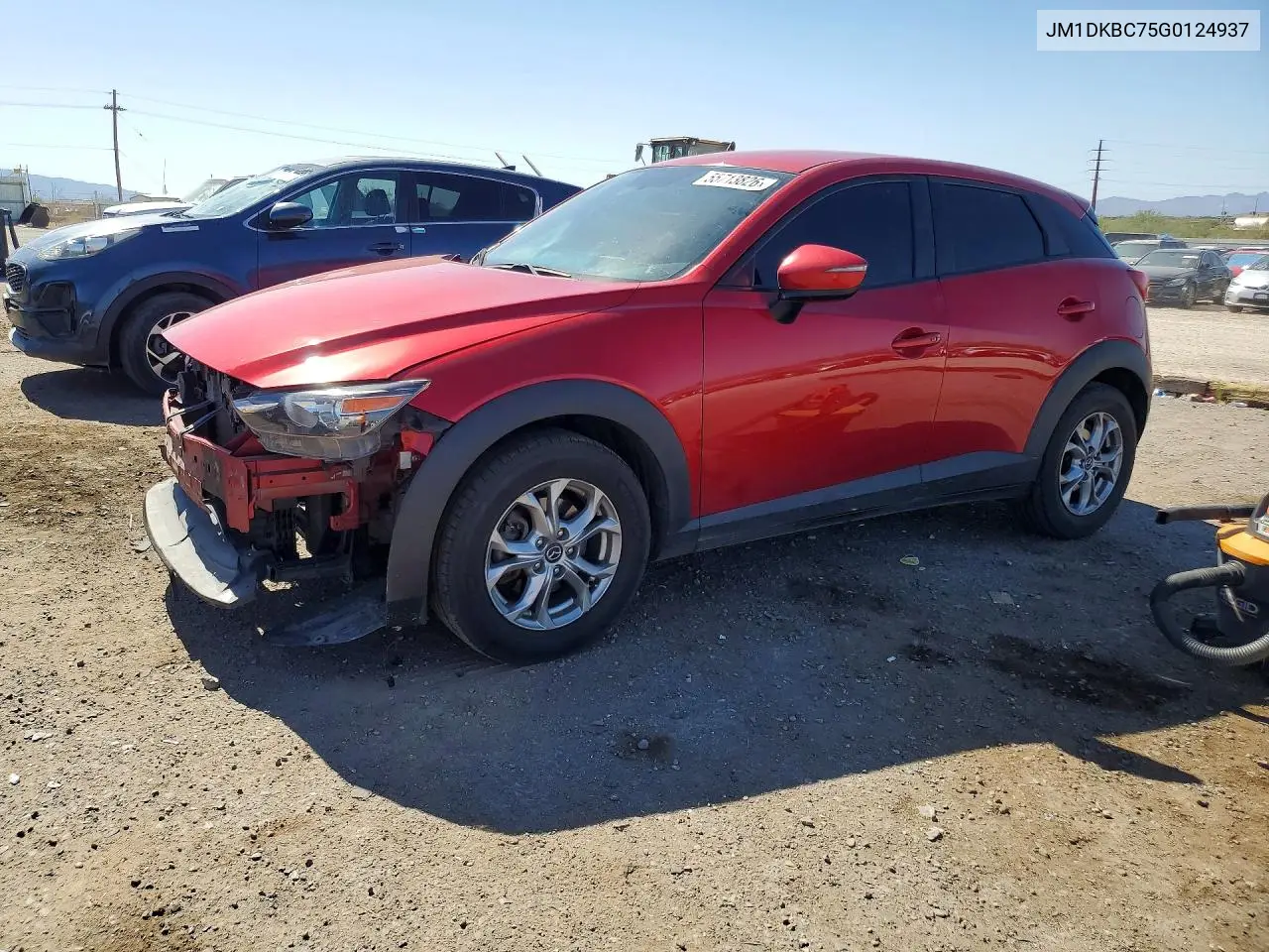 2016 Mazda Cx-3 Touring VIN: JM1DKBC75G0124937 Lot: 55713826