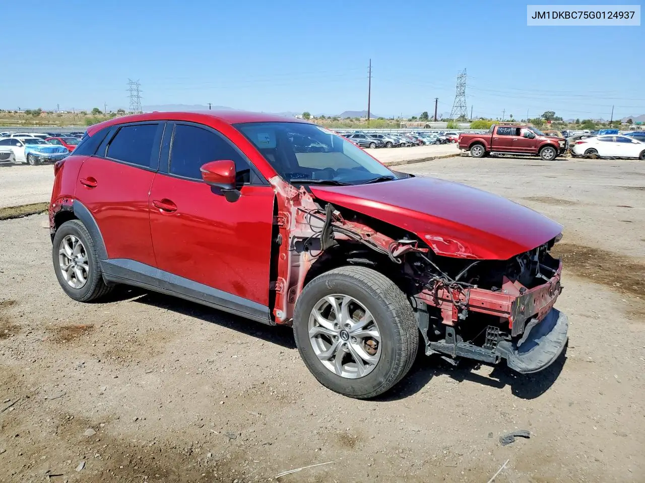 2016 Mazda Cx-3 Touring VIN: JM1DKBC75G0124937 Lot: 55713826