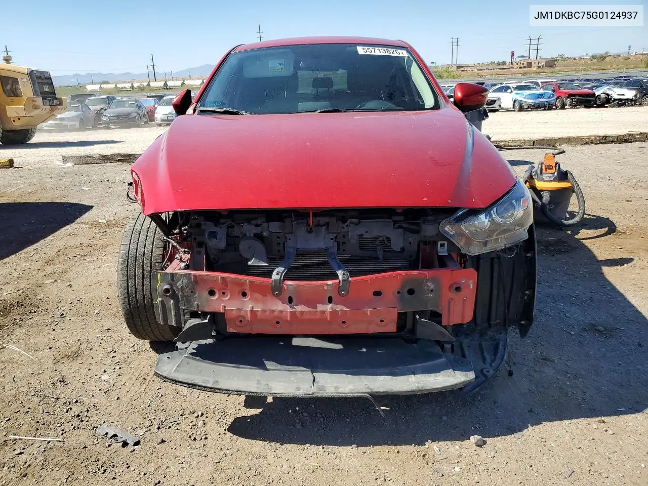 2016 Mazda Cx-3 Touring VIN: JM1DKBC75G0124937 Lot: 55713826