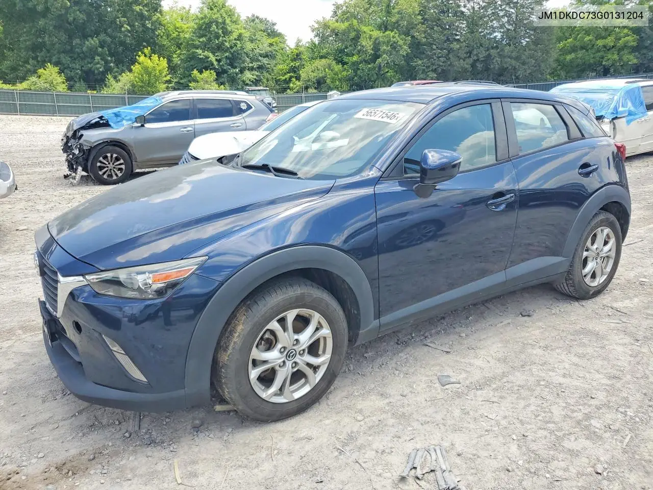 2016 Mazda Cx-3 Touring VIN: JM1DKDC73G0131204 Lot: 56571546