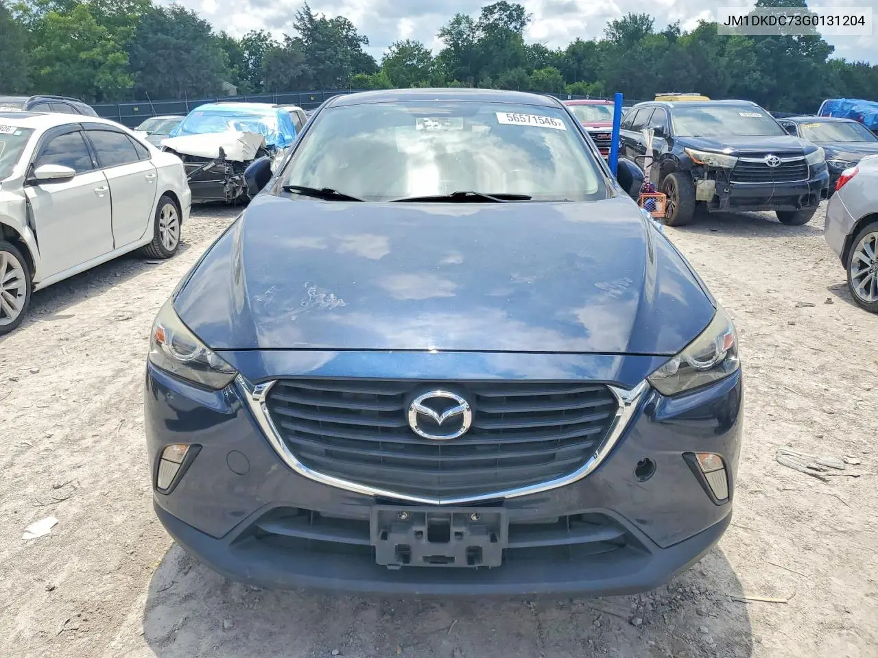2016 Mazda Cx-3 Touring VIN: JM1DKDC73G0131204 Lot: 56571546