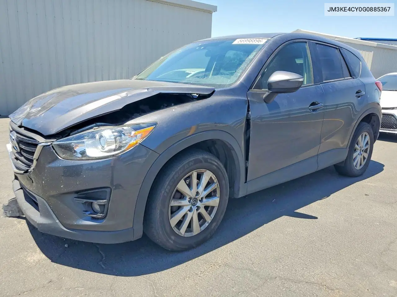 2016 Mazda Cx-5 Touring VIN: JM3KE4CY0G0885367 Lot: 56998896