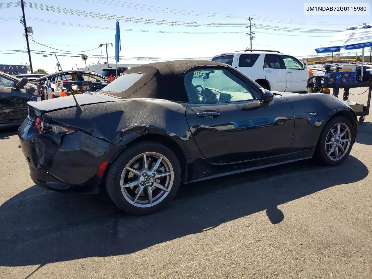 2016 Mazda Mx-5 Miata Sport VIN: JM1NDAB72G0115980 Lot: 57219736