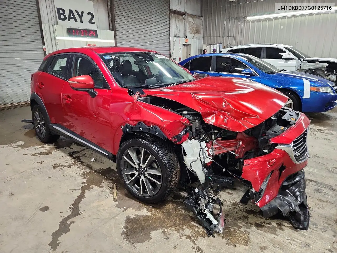 2016 Mazda Cx-3 Grand Touring VIN: JM1DKBD77G0125716 Lot: 57521426
