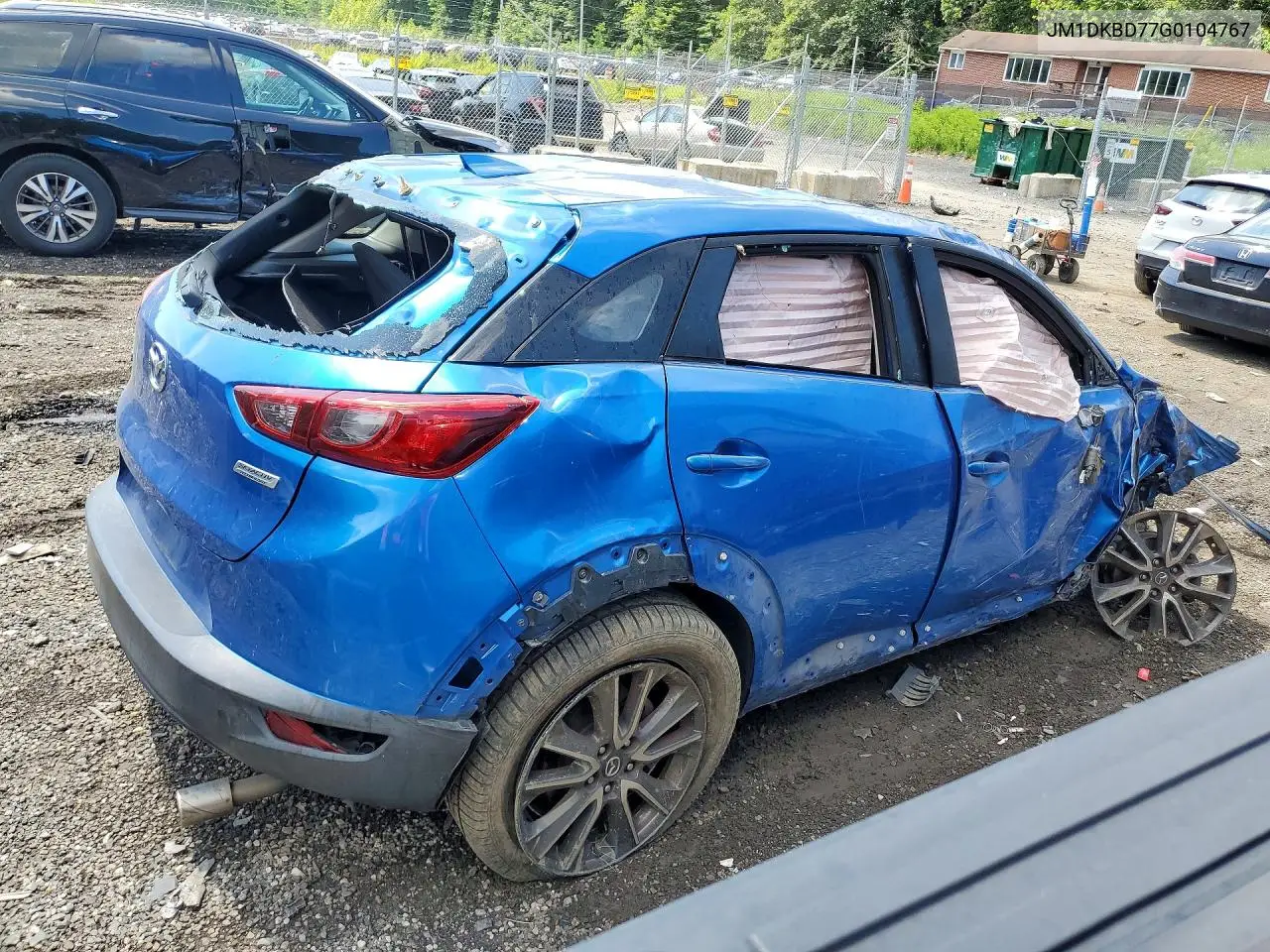 2016 Mazda Cx-3 Grand Touring VIN: JM1DKBD77G0104767 Lot: 57627476