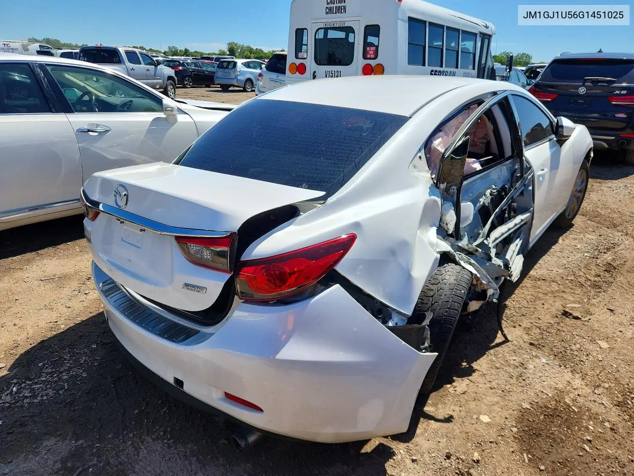 2016 Mazda 6 Sport VIN: JM1GJ1U56G1451025 Lot: 57705746
