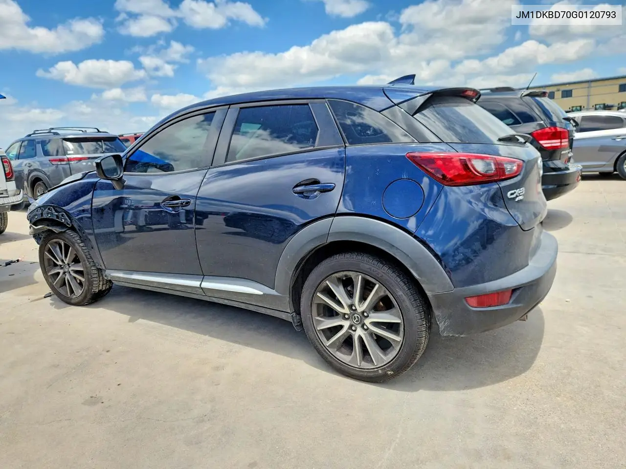2016 Mazda Cx-3 Grand Touring VIN: JM1DKBD70G0120793 Lot: 57822636