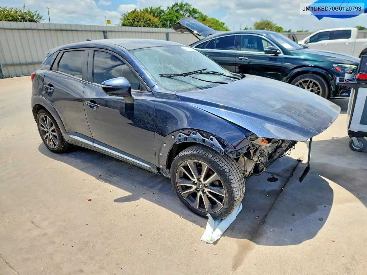 2016 Mazda Cx-3 Grand Touring VIN: JM1DKBD70G0120793 Lot: 57822636