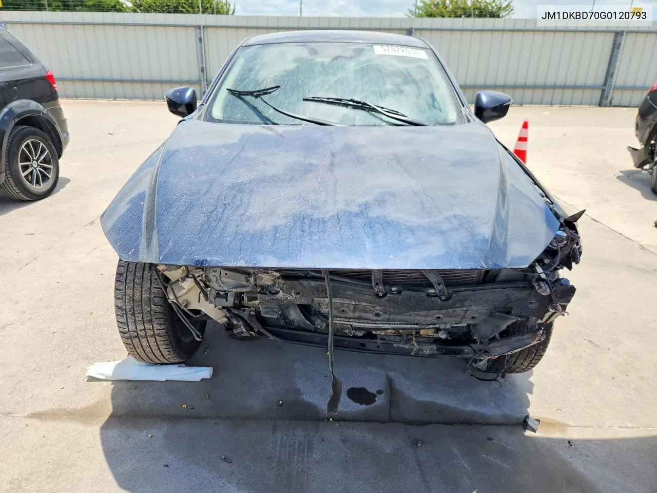 2016 Mazda Cx-3 Grand Touring VIN: JM1DKBD70G0120793 Lot: 57822636