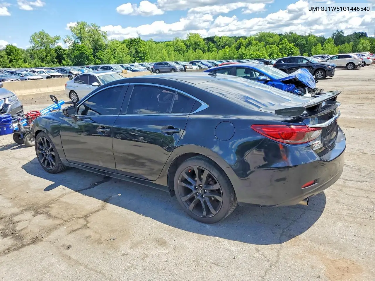 2016 Mazda 6 Grand Touring VIN: JM1GJ1W51G1446540 Lot: 58239636