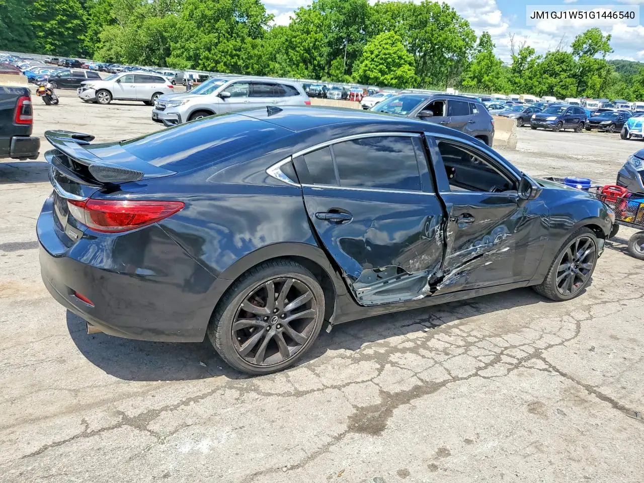 2016 Mazda 6 Grand Touring VIN: JM1GJ1W51G1446540 Lot: 58239636