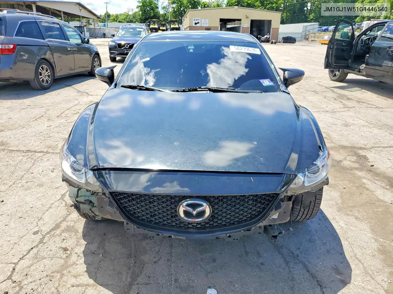 2016 Mazda 6 Grand Touring VIN: JM1GJ1W51G1446540 Lot: 58239636
