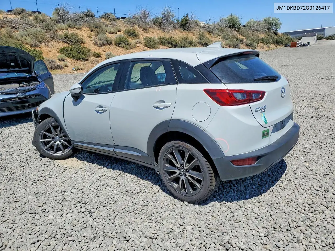 2016 Mazda Cx-3 Grand Touring VIN: JM1DKBD72G0126417 Lot: 58260596