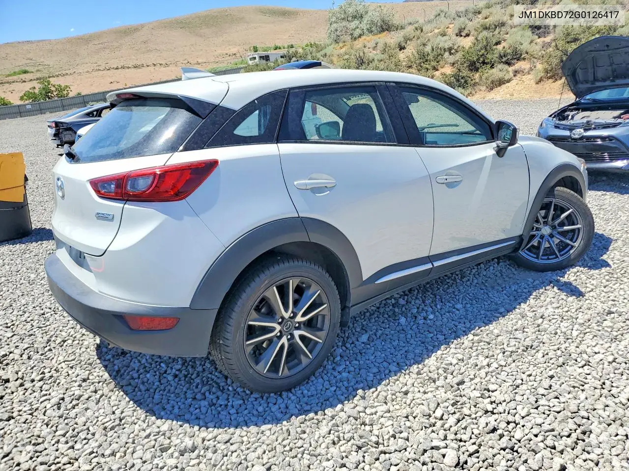 2016 Mazda Cx-3 Grand Touring VIN: JM1DKBD72G0126417 Lot: 58260596